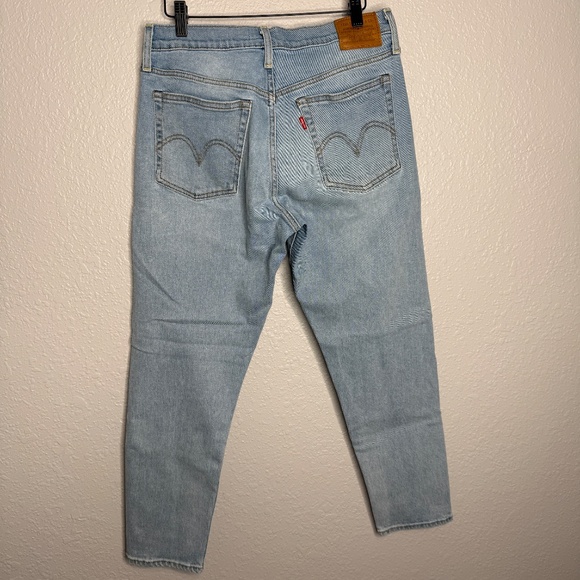 Women's Levi Strauss & Co Wedgie Size 29 Denim Jeans -cp - Picture 7 of 10